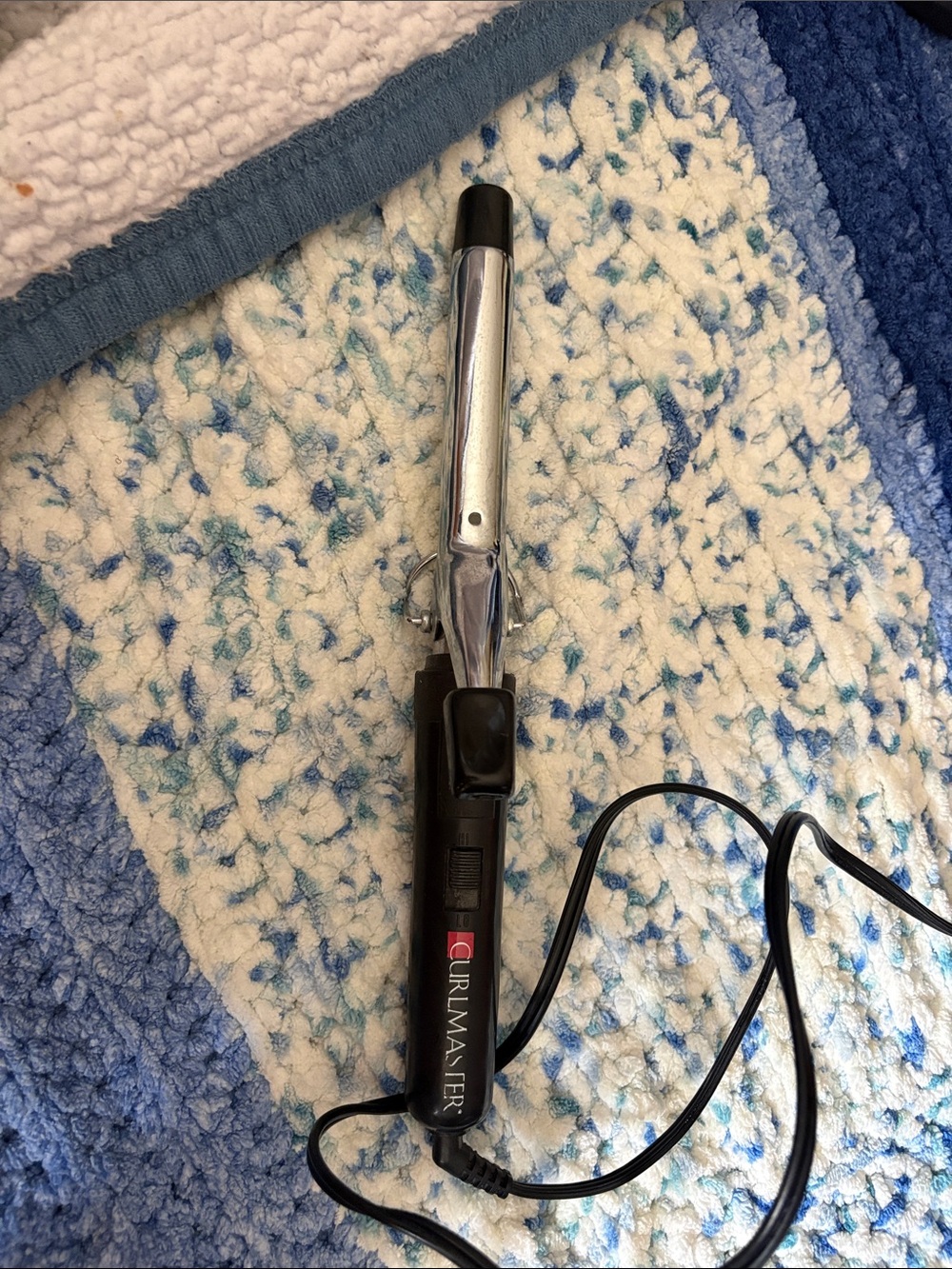 Black Curling Iron Hair Styler - Black